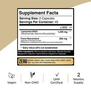 NAD+ with Resveratrol