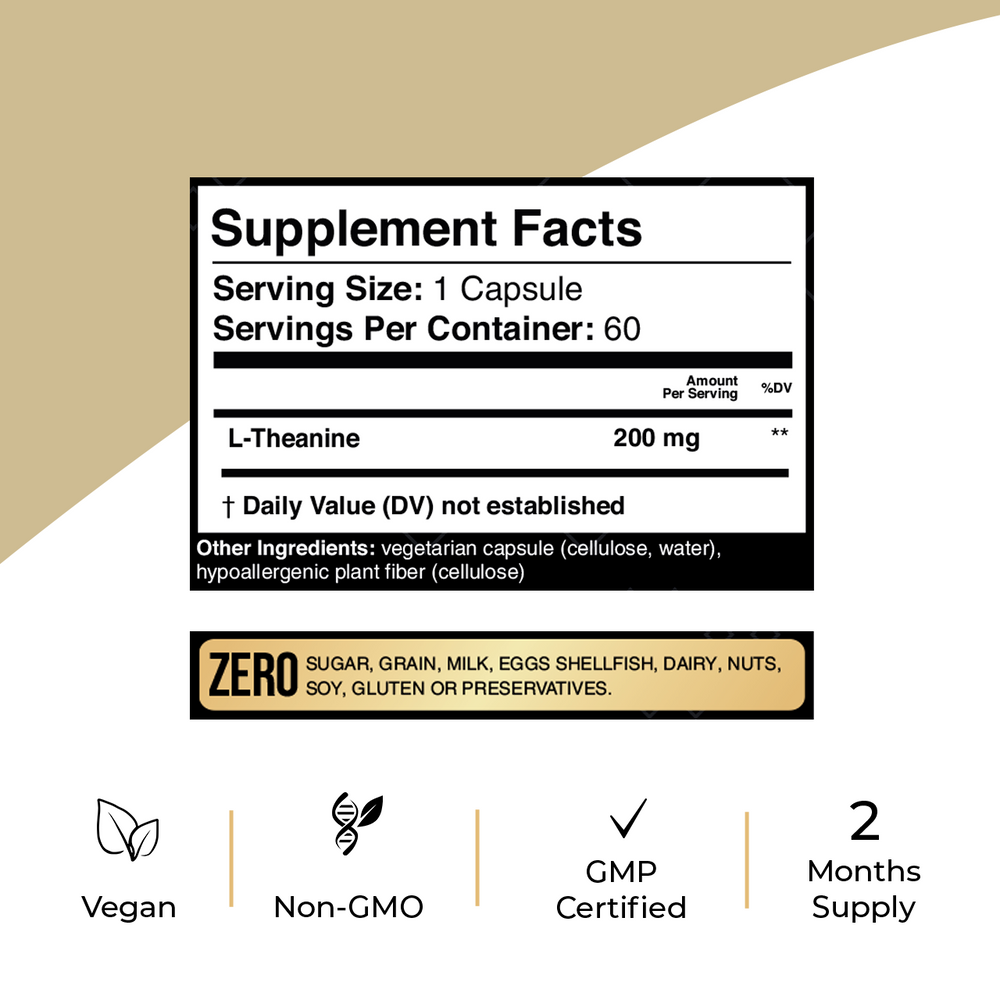 L-Theanine 200 mg