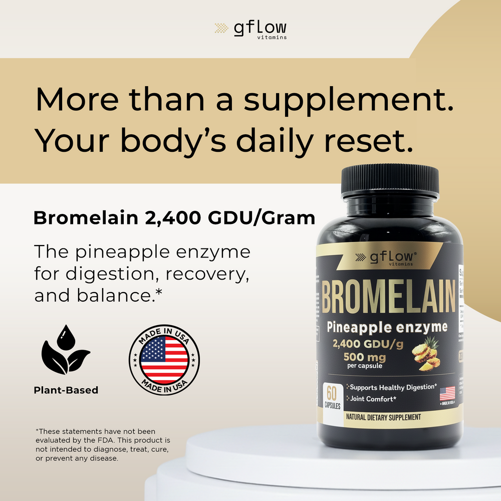 Bromelain 2,400 GDU/Gram