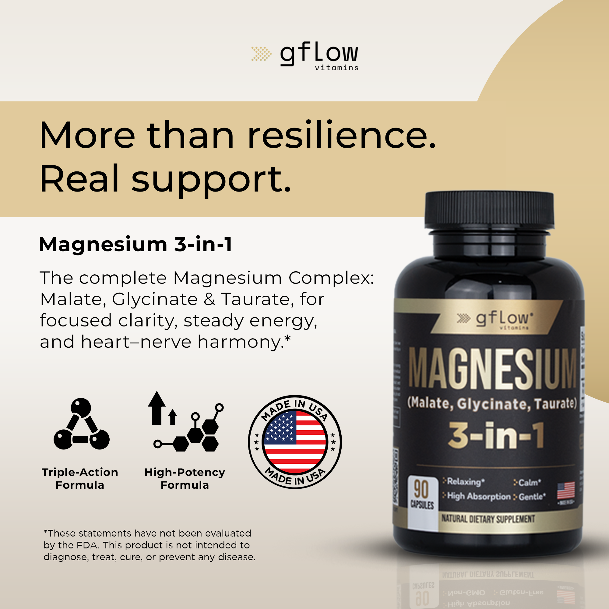 Magnesium 3-in-1