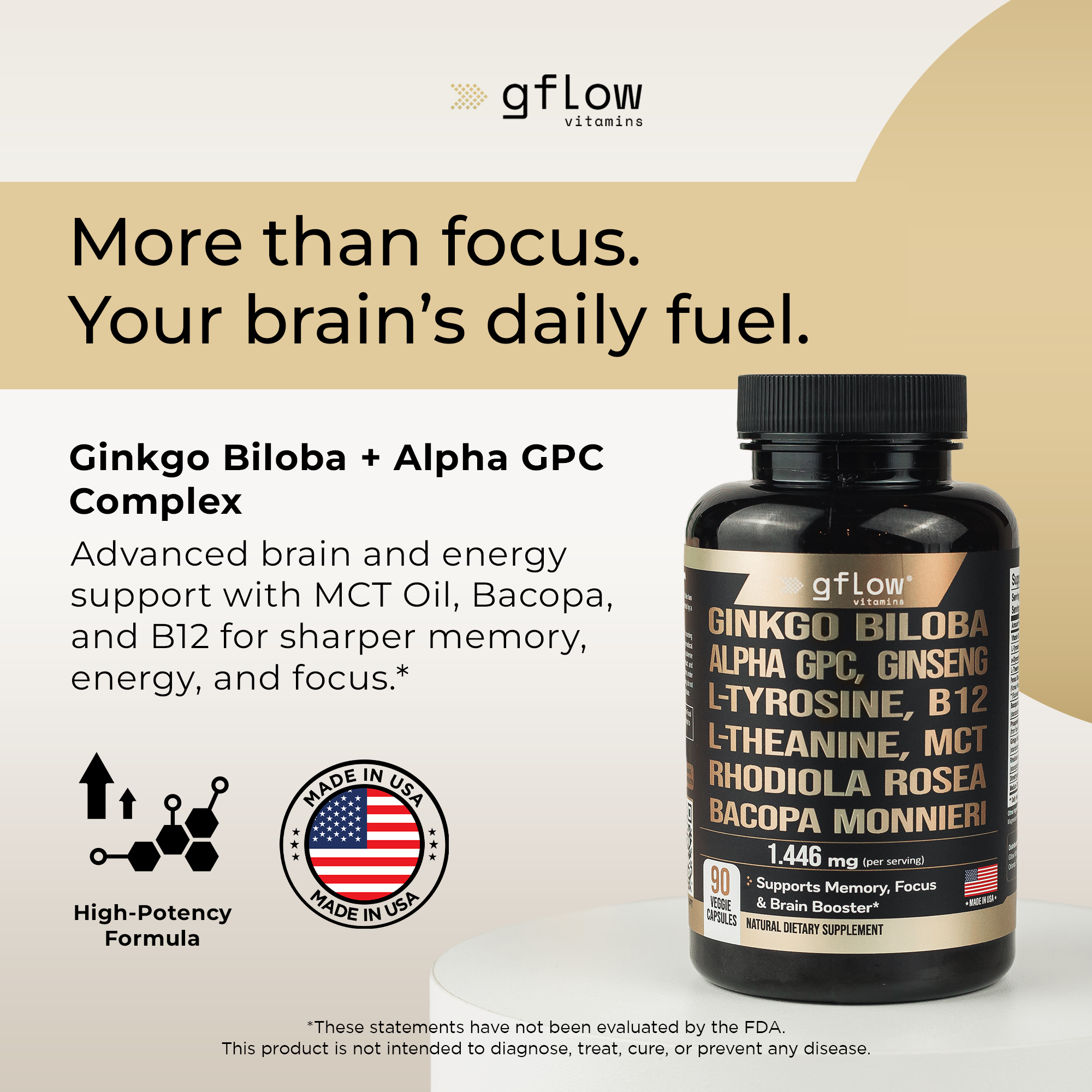 Ginkgo Biloba + Alpha GPC Complex