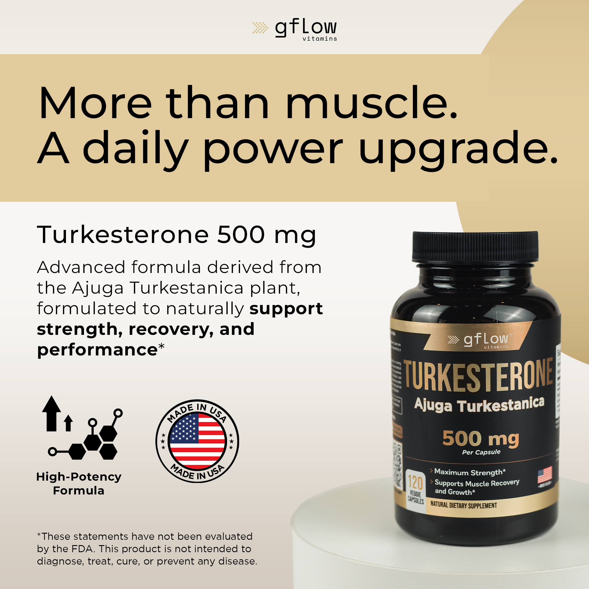 Turkesterone 500 mg
