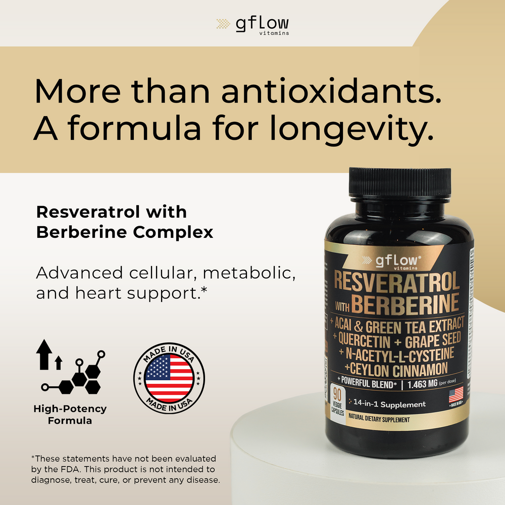 Resveratrol with Berberine Complex