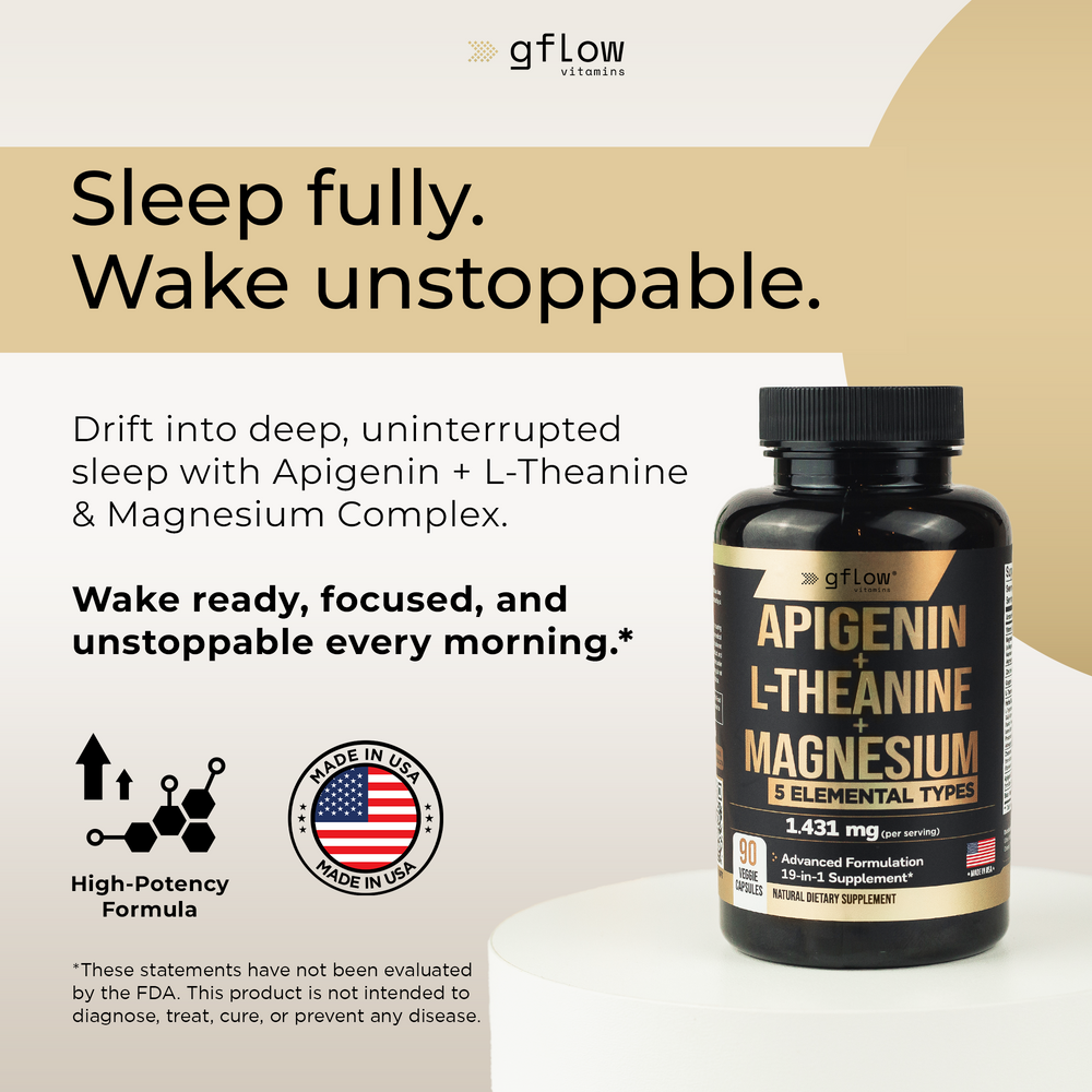 Apigenin with L-Theanine & Magnesium