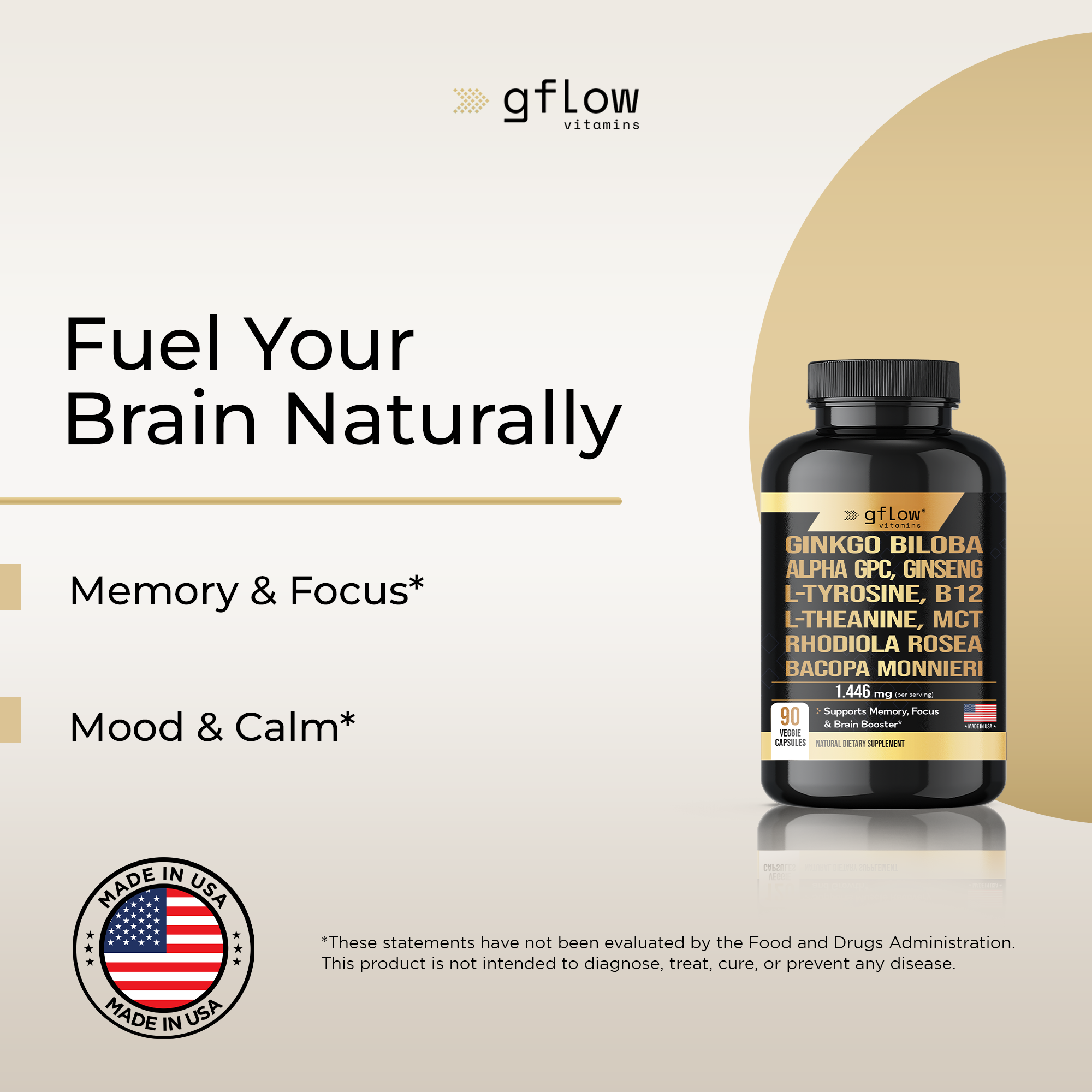 Ginkgo Biloba + Alpha GPC Complex