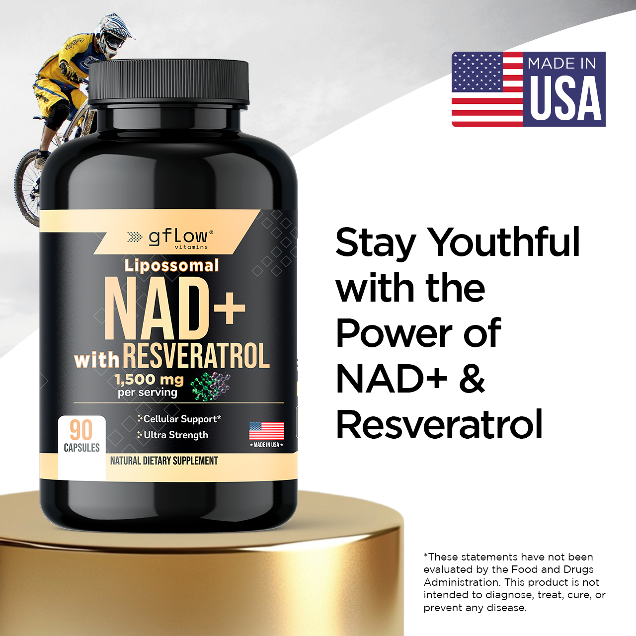 NAD+ with Resveratrol