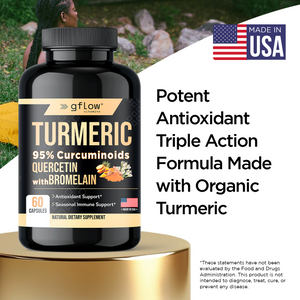 Turmeric with Quercetin & Bromelain