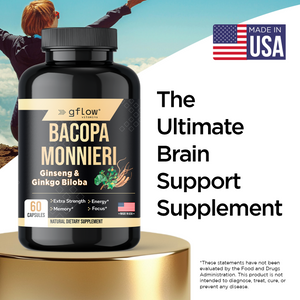 Bacopa Monnieri with Ginseng and Ginkgo Biloba