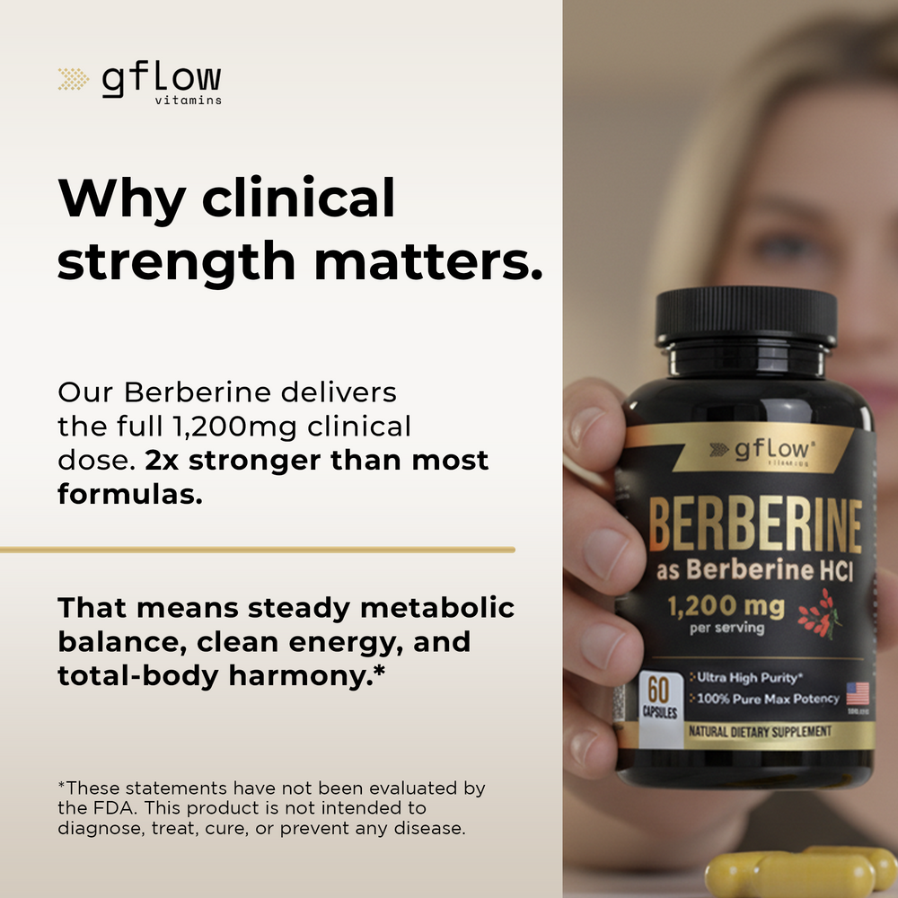 Berberine HCl 1,200 mg