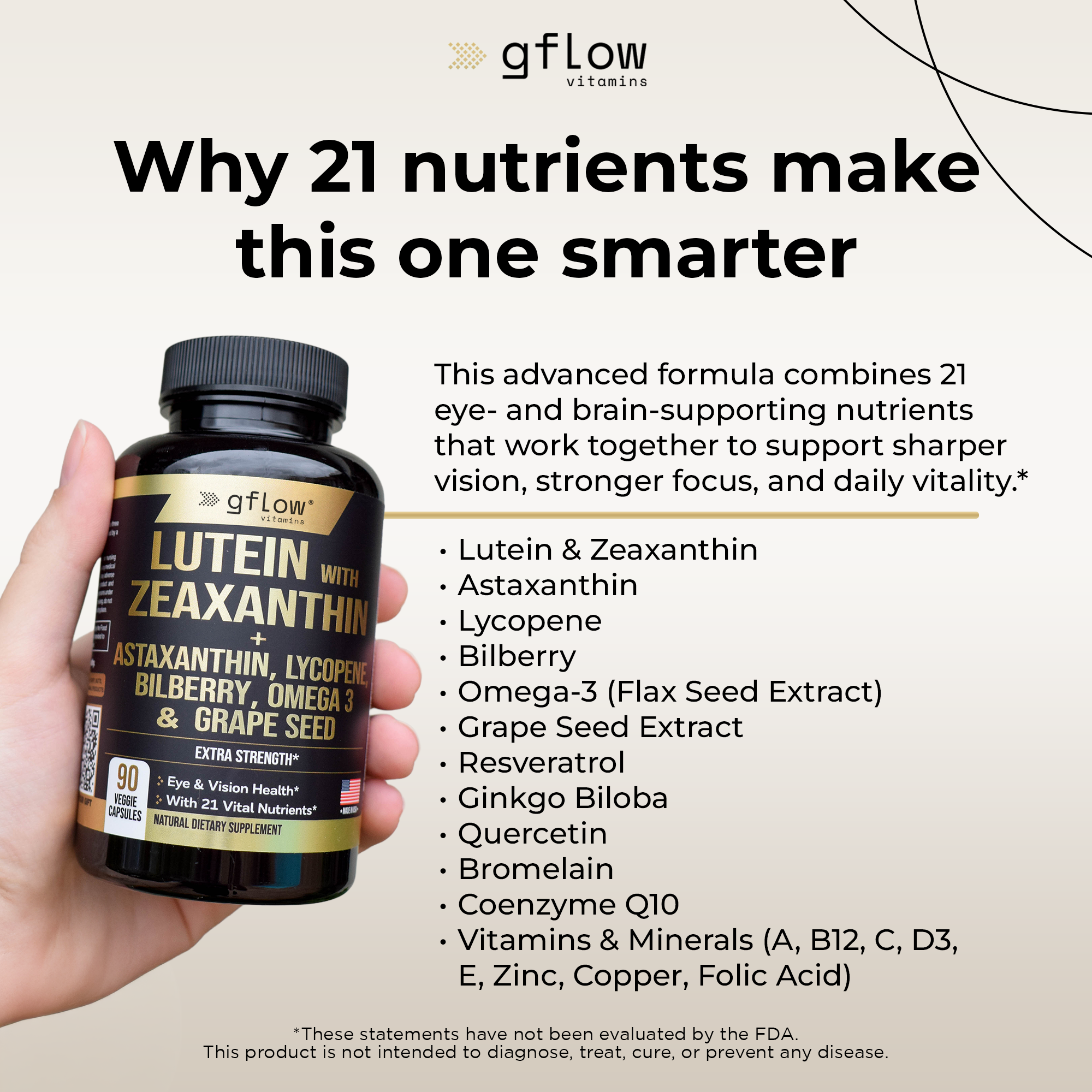 Lutein with Zeaxanthin Blend