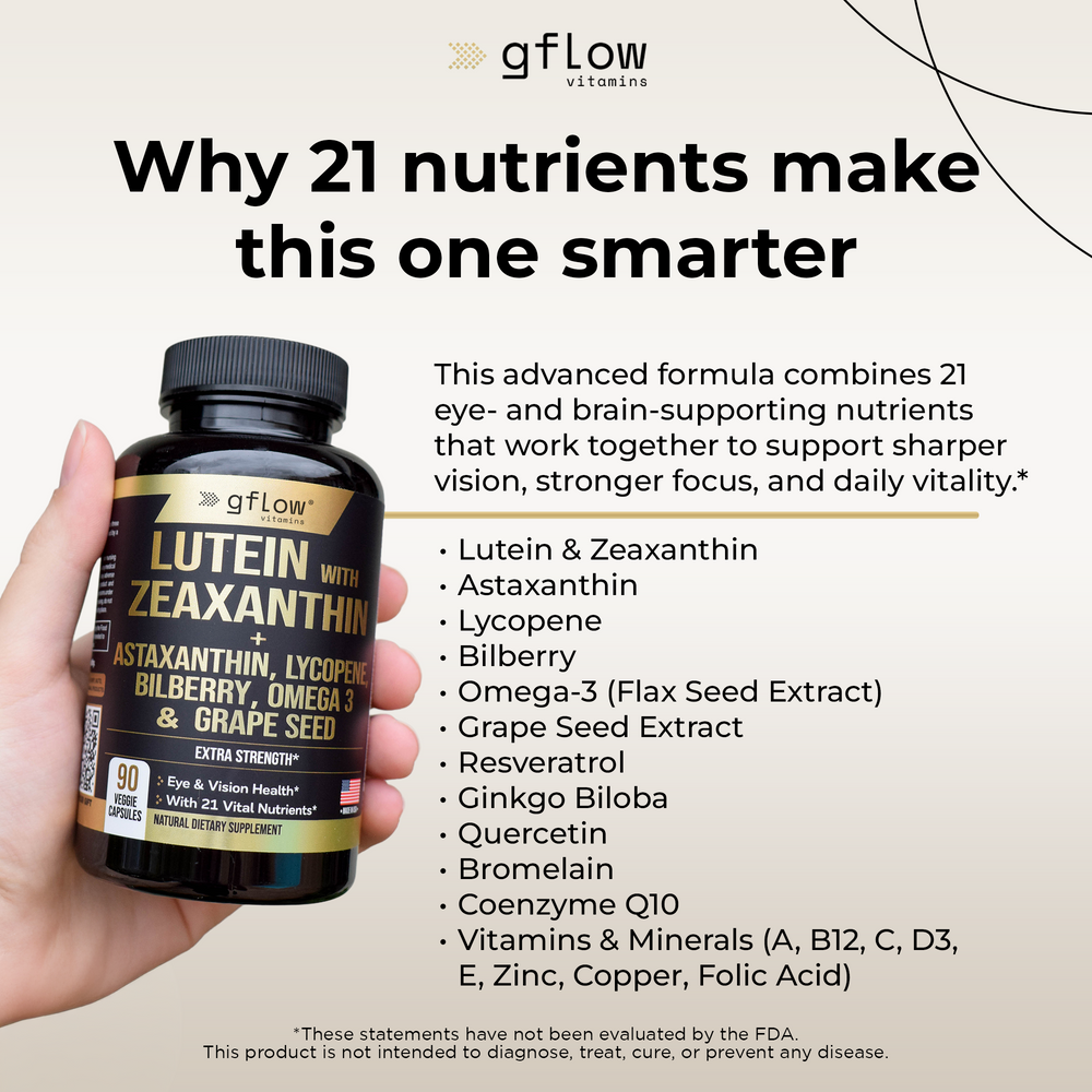 Lutein with Zeaxanthin Blend