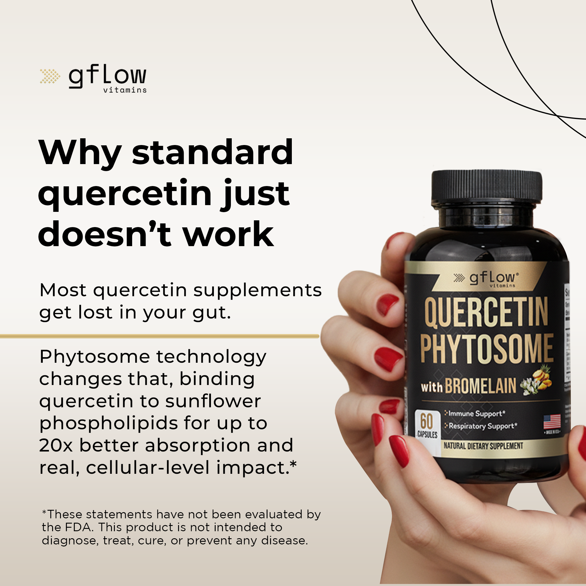 Quercetin Phytosome with Bromelain