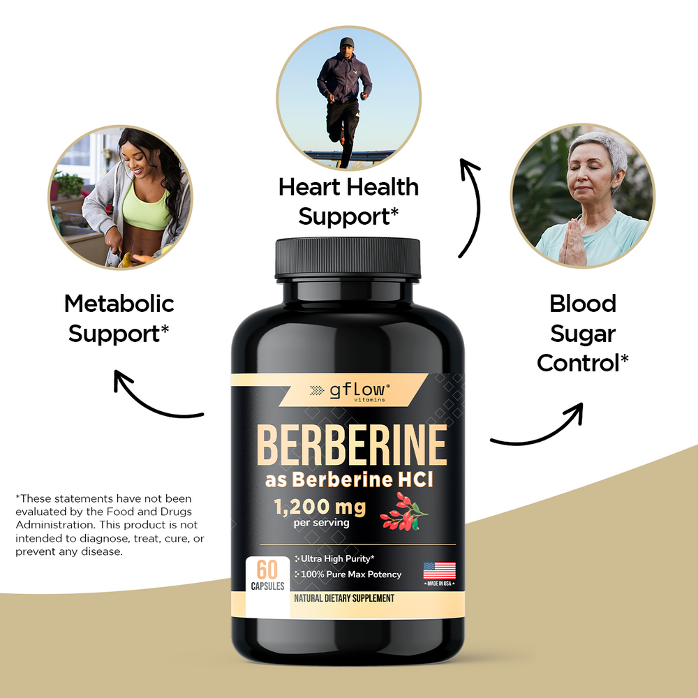 Berberine HCl 1,200 mg
