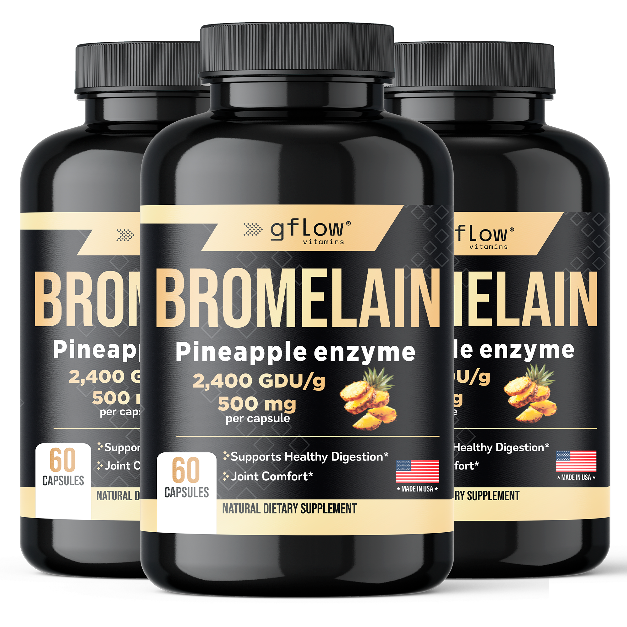 Bromelain 2,400 GDU/Gram