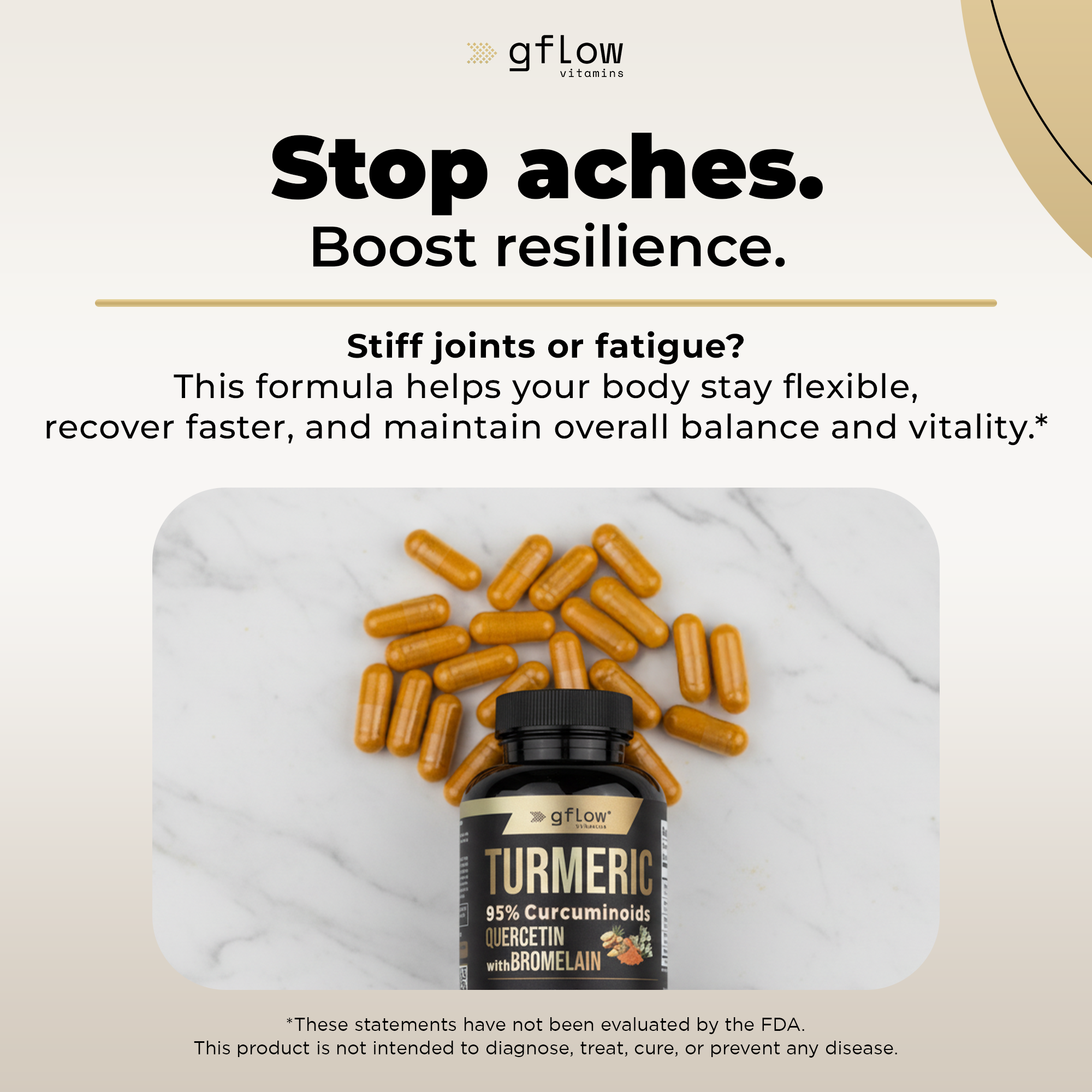 Turmeric with Quercetin & Bromelain