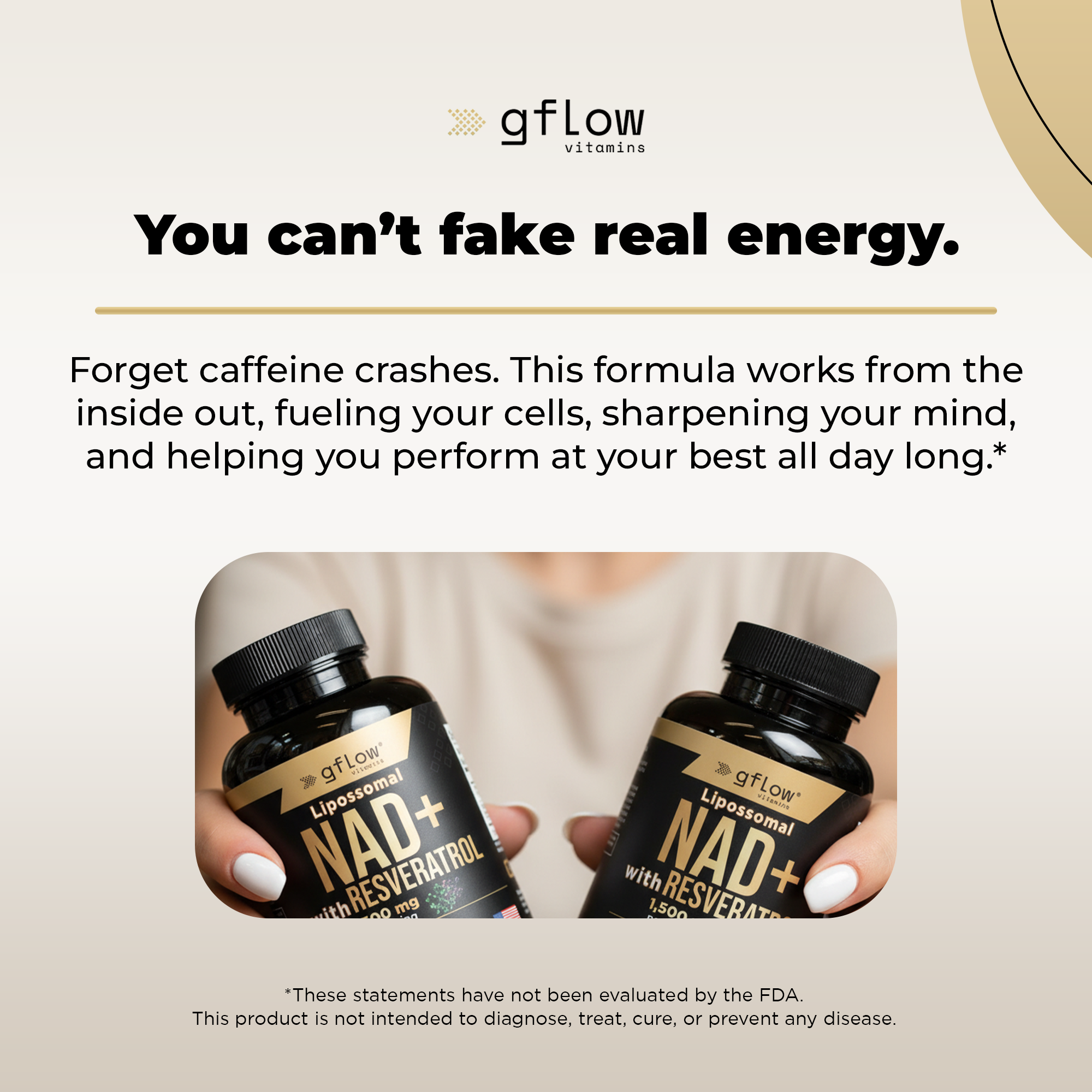 NAD+ with Resveratrol