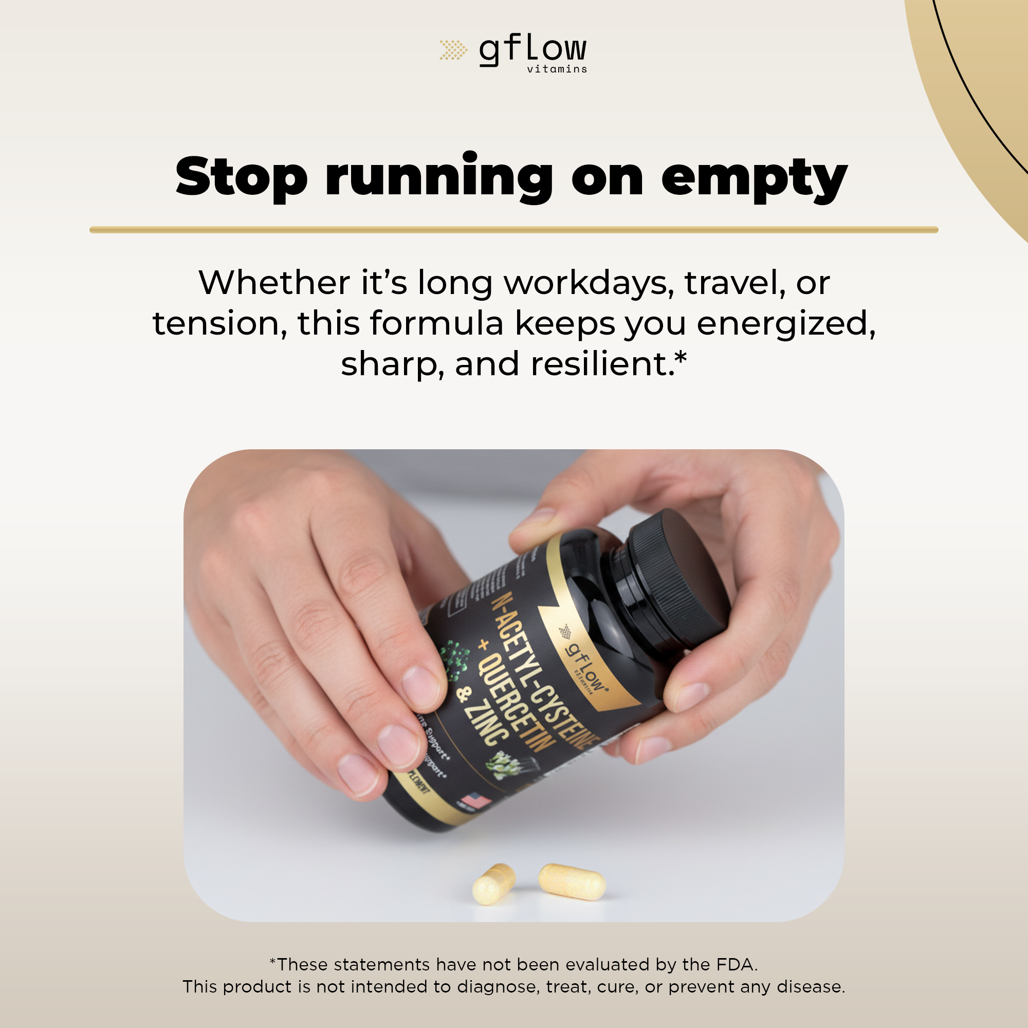 N-Acetyl-Cysteine with Quercetin & Zinc