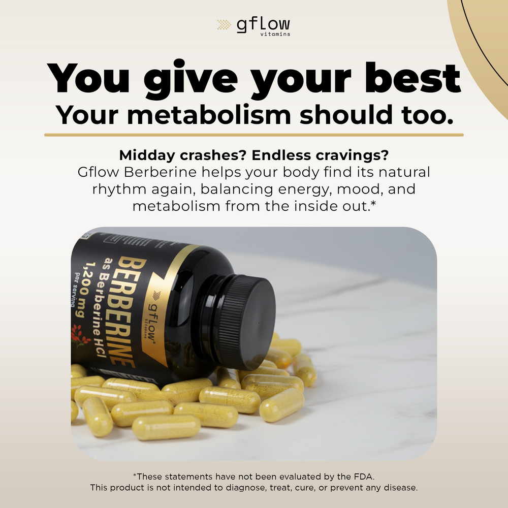 Berberine HCl 1,200 mg