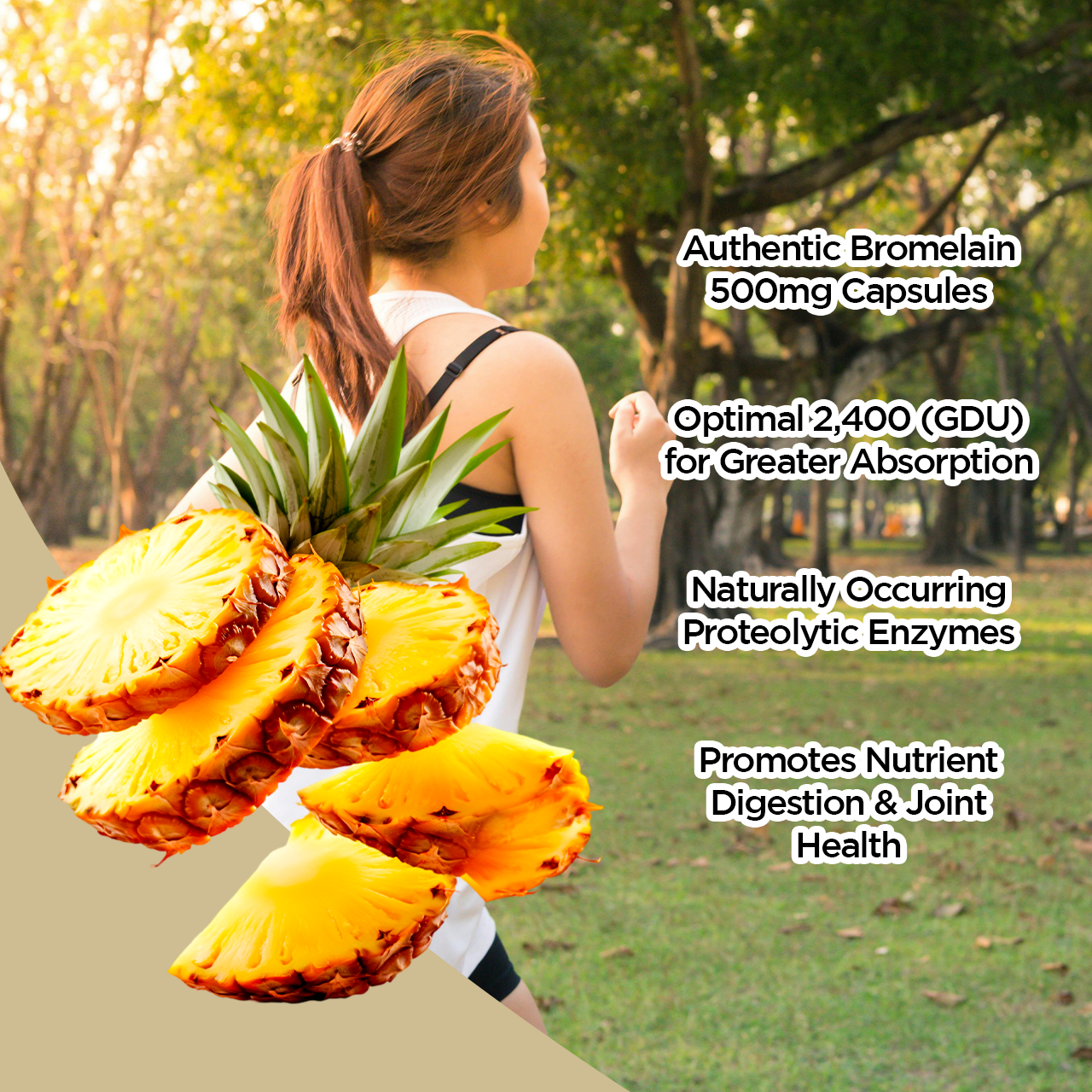 Bromelain 2,400 GDU/Gram