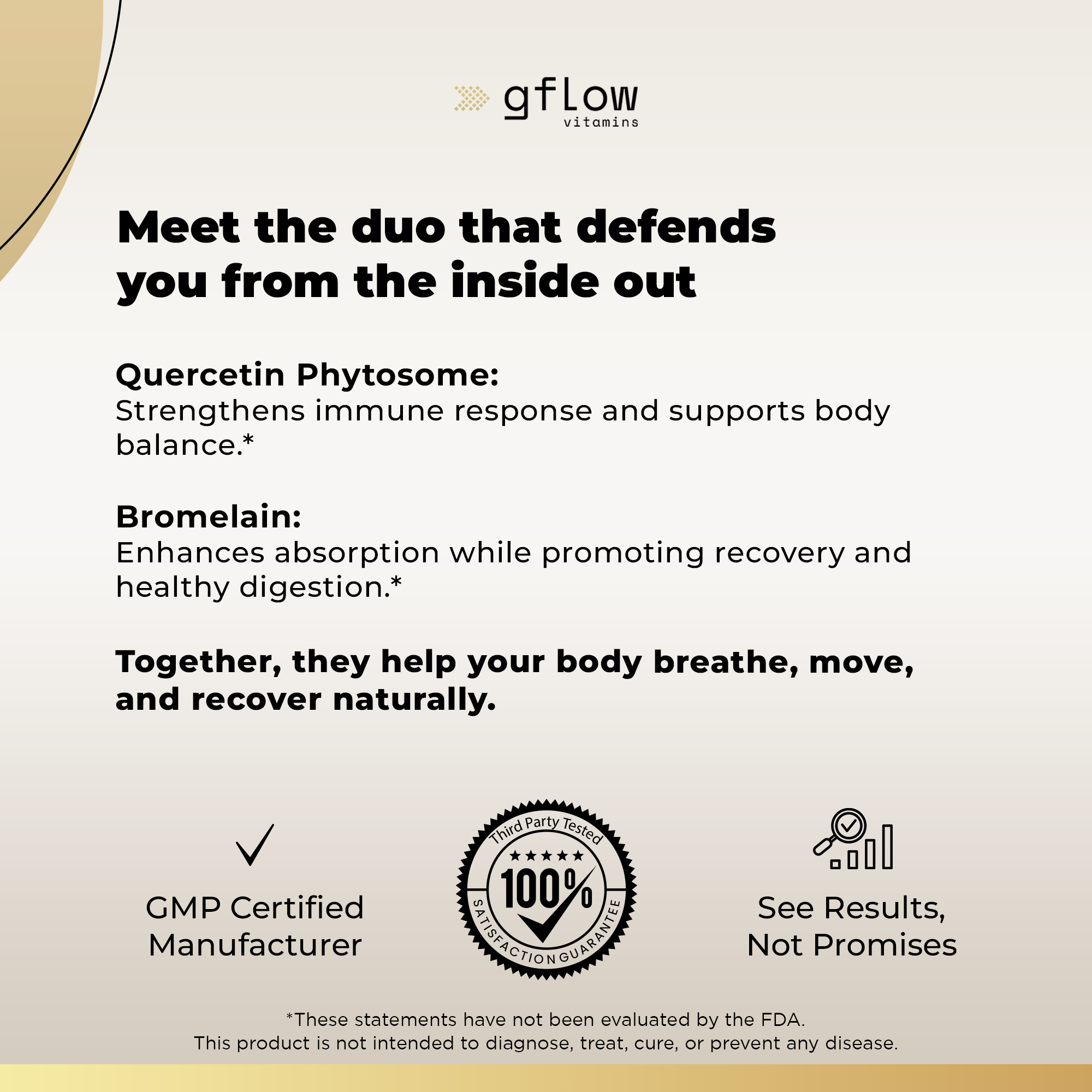 Quercetin Phytosome with Bromelain