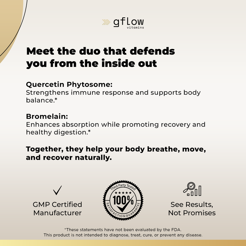 Quercetin Phytosome with Bromelain