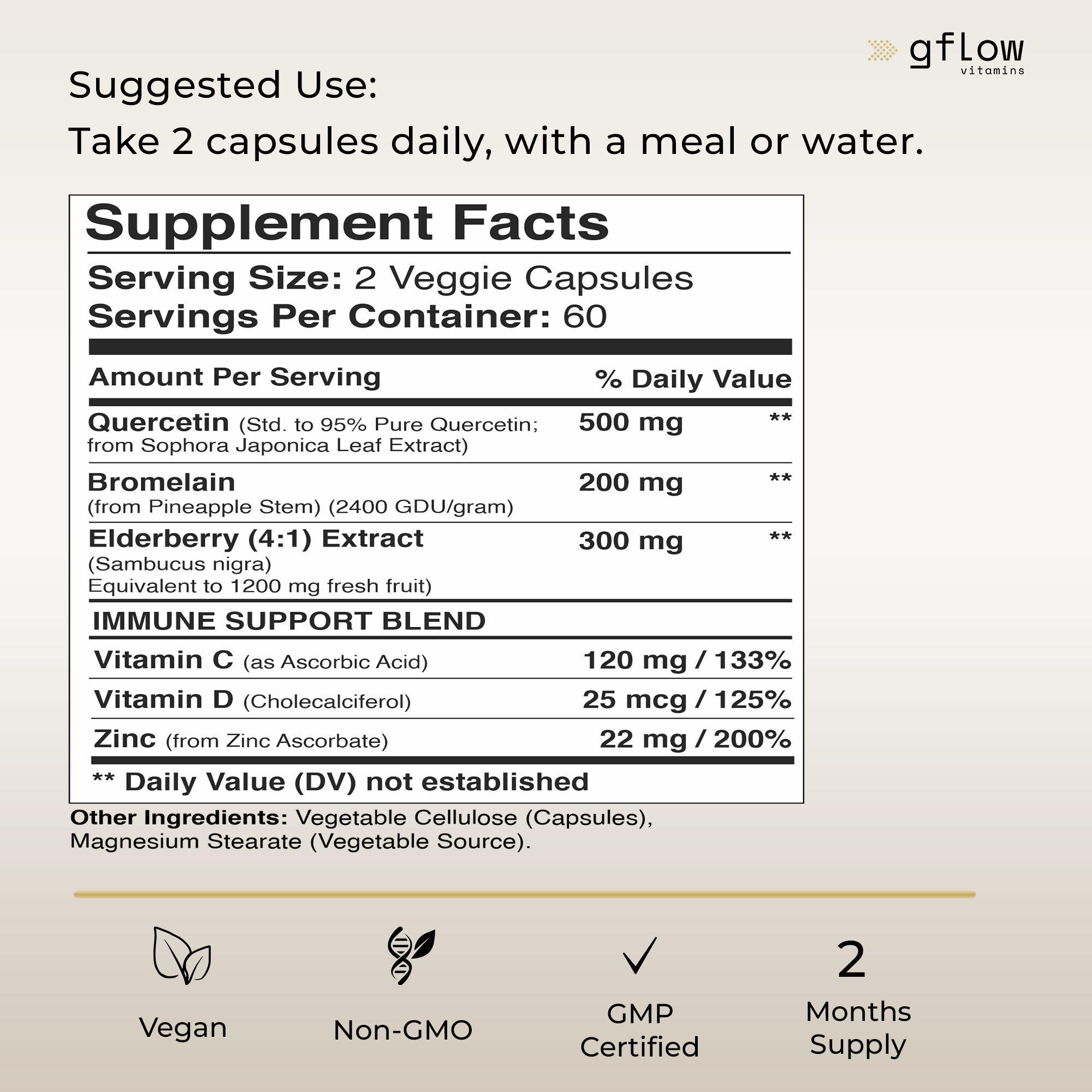Quercetin Blend with Elderberry