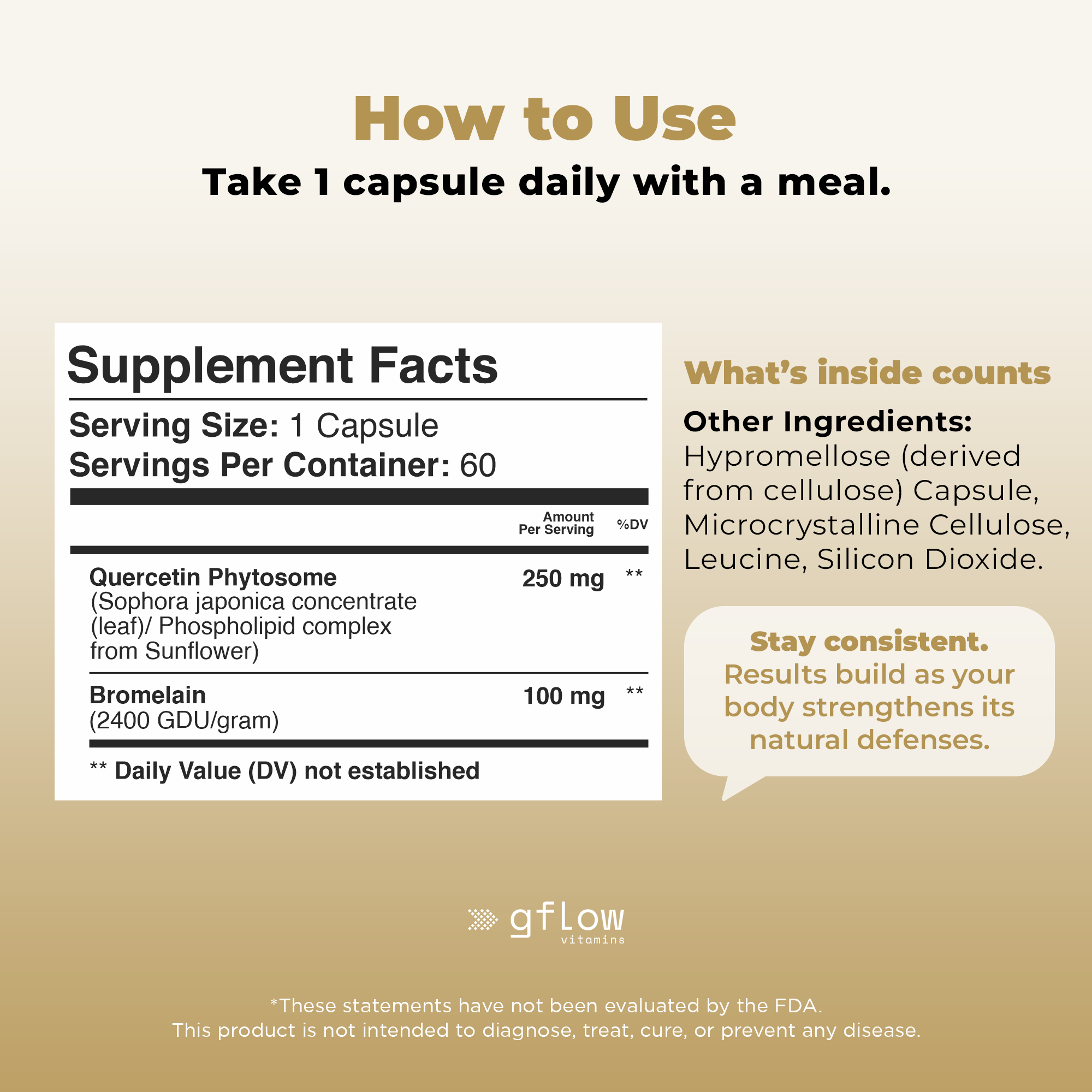 Quercetin Phytosome with Bromelain