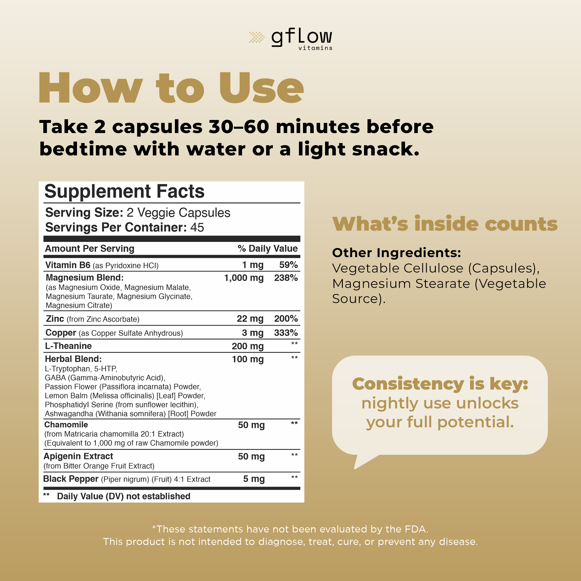 Apigenin with L-Theanine & Magnesium
