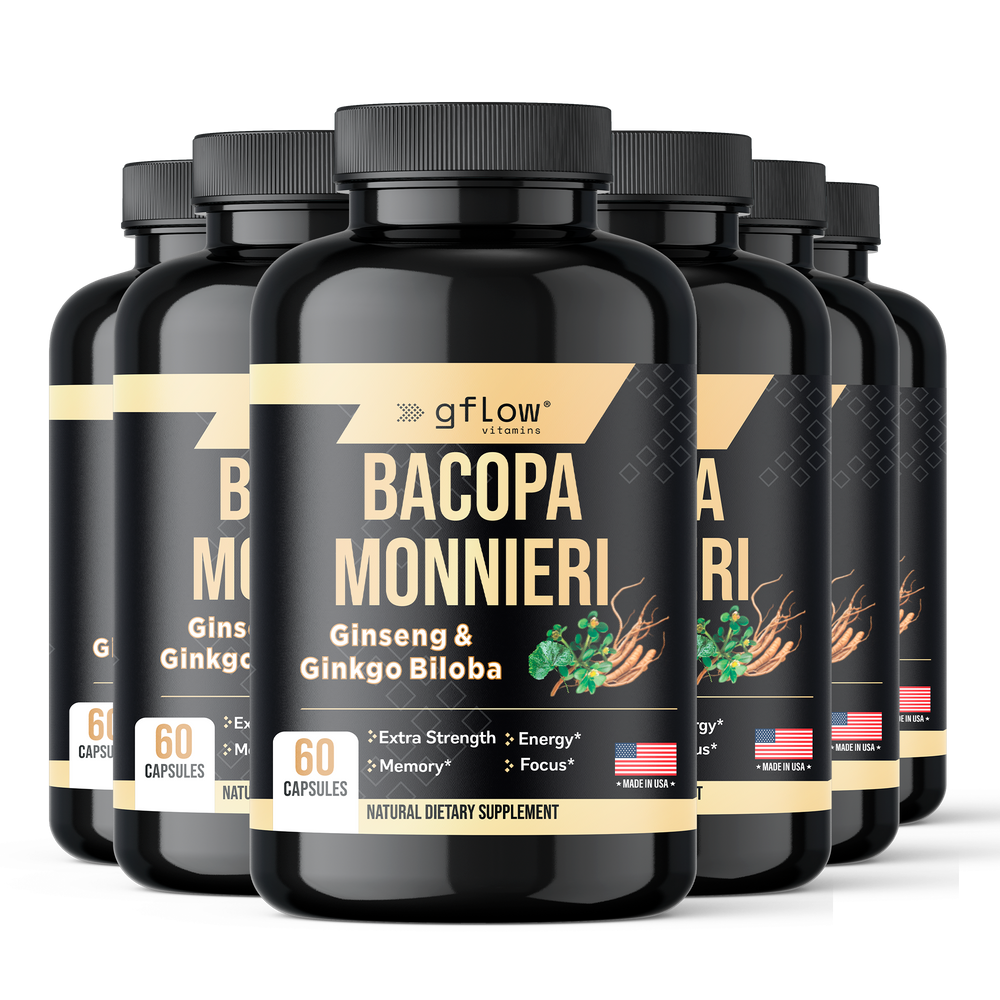 Bacopa Monnieri with Ginseng and Ginkgo Biloba