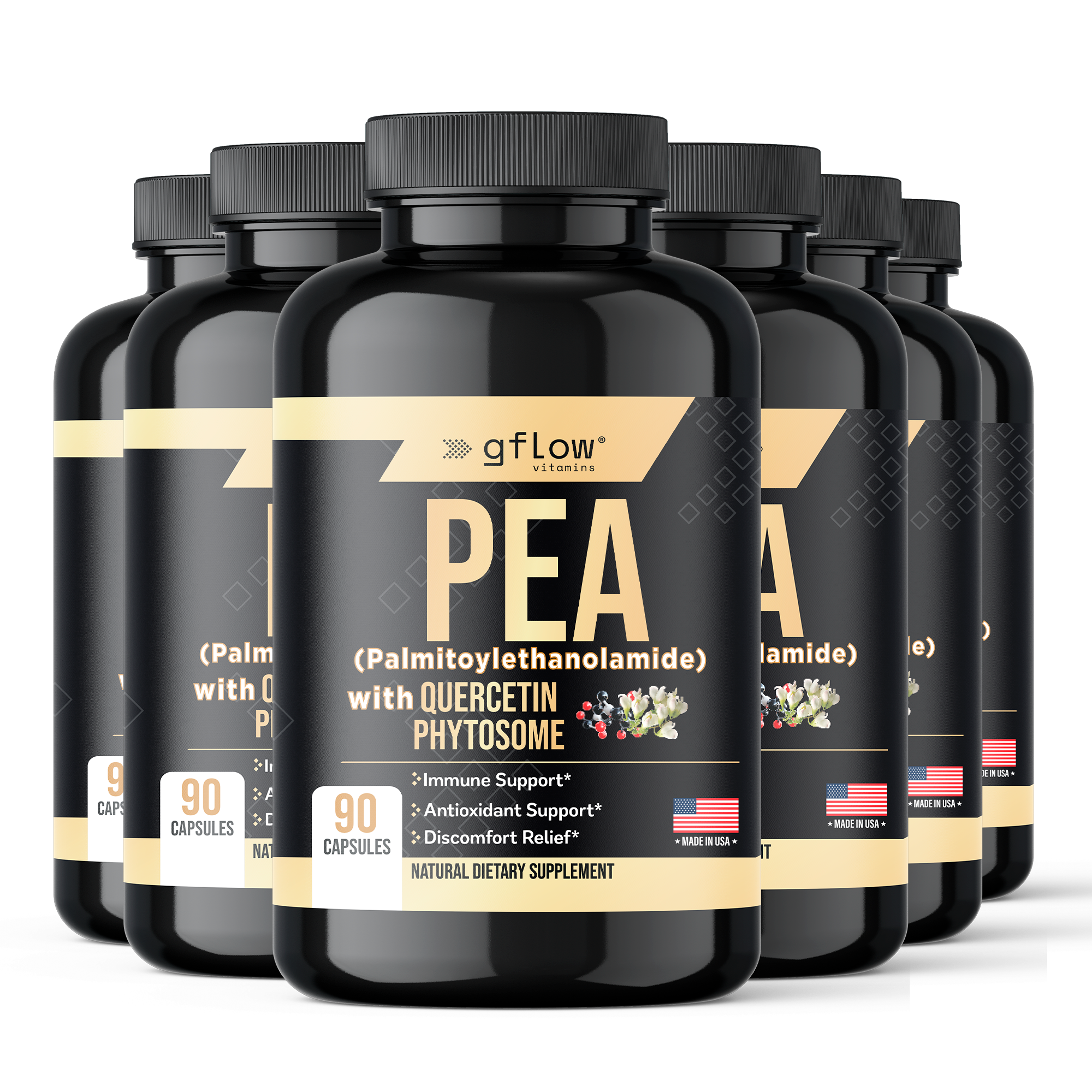 PEA (Palmitoylethanolamide) with Quercetin Phytosome