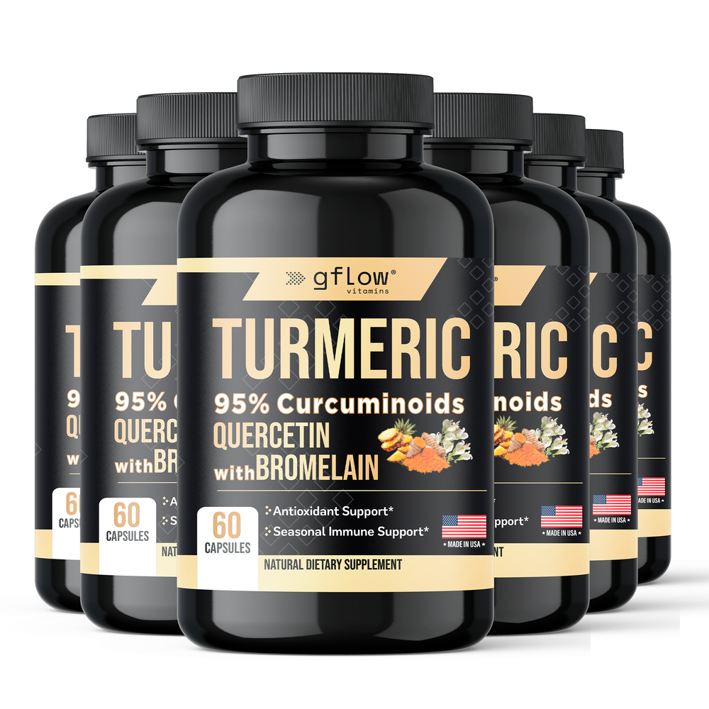 Turmeric with Quercetin & Bromelain