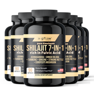 Shilajit 7-in-1 with Ashwagandha, Cordyceps Mushroom and more