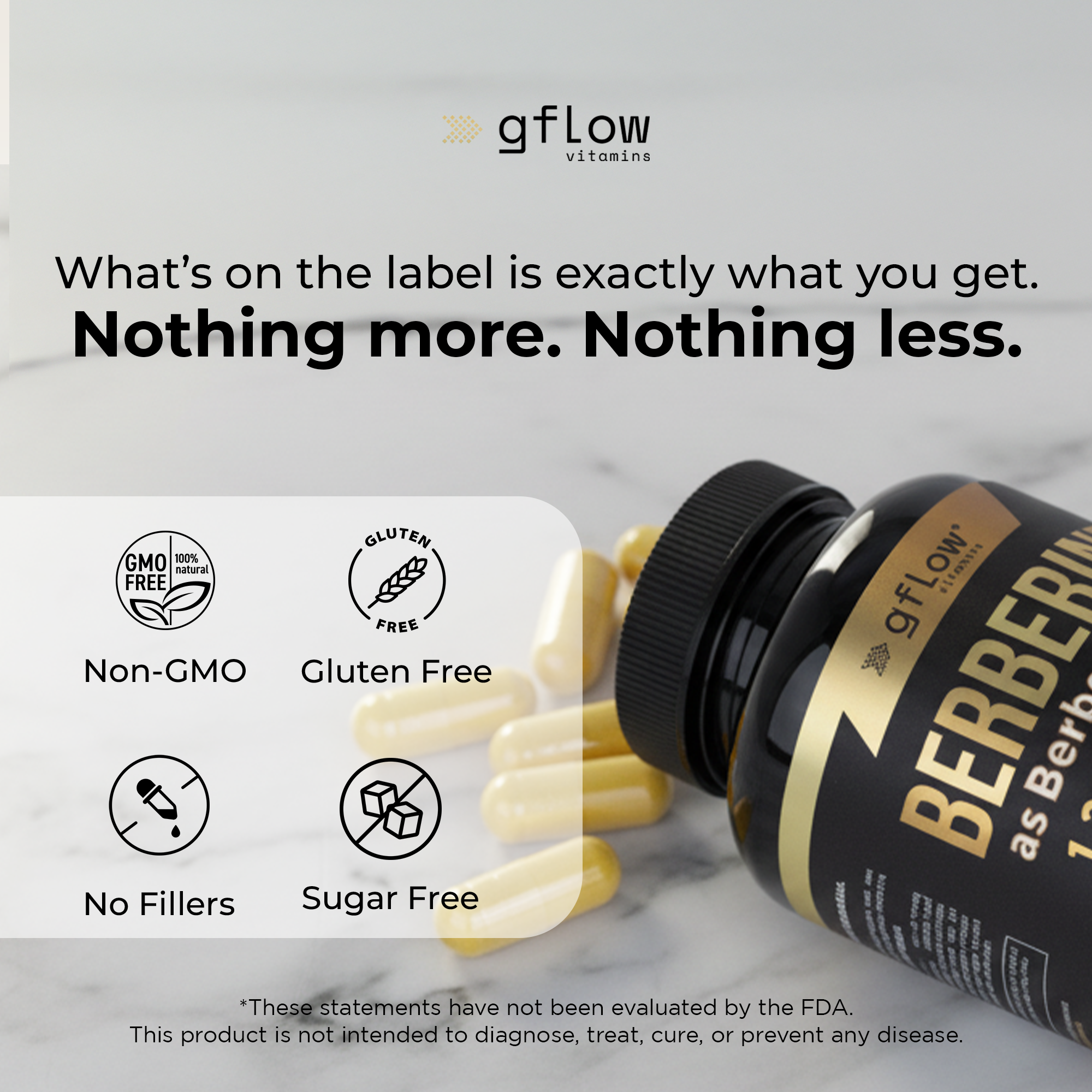 Berberine HCl 1,200 mg