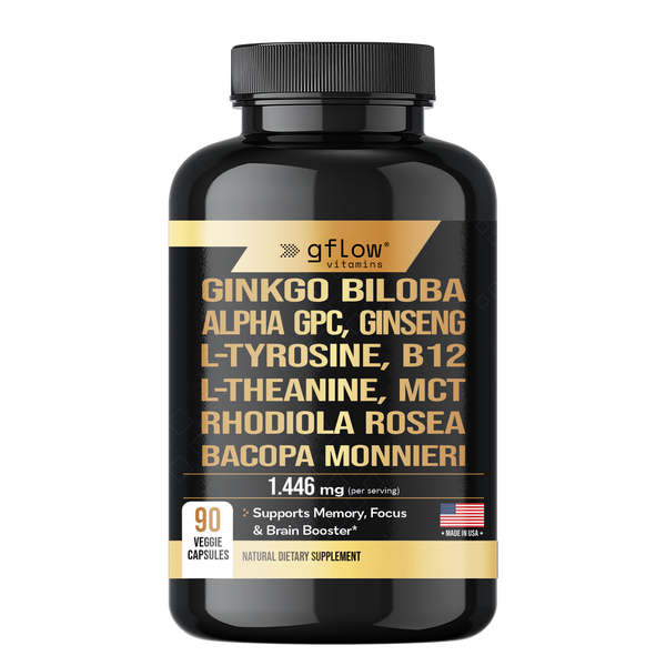 Ginkgo Biloba + Alpha GPC Complex – Cognitive Support & Mental Energy