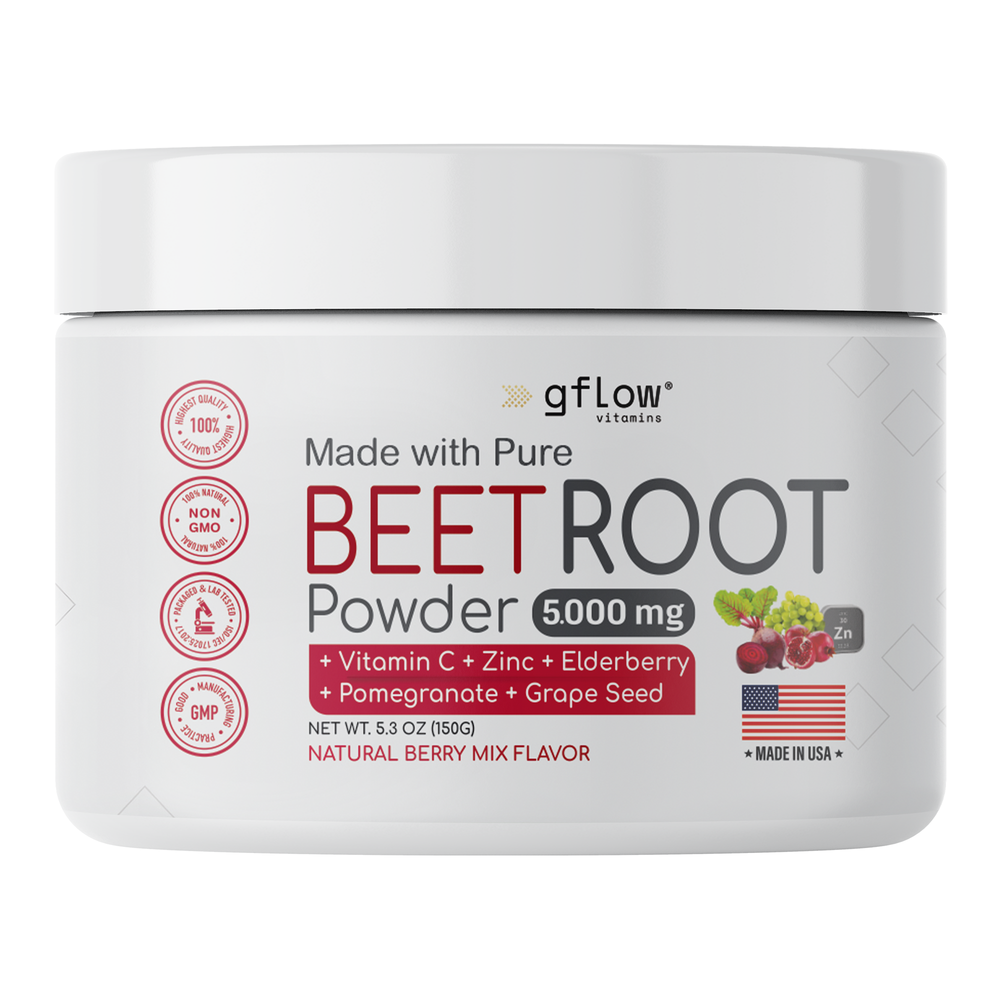 Beet Root Powder 5000 mg