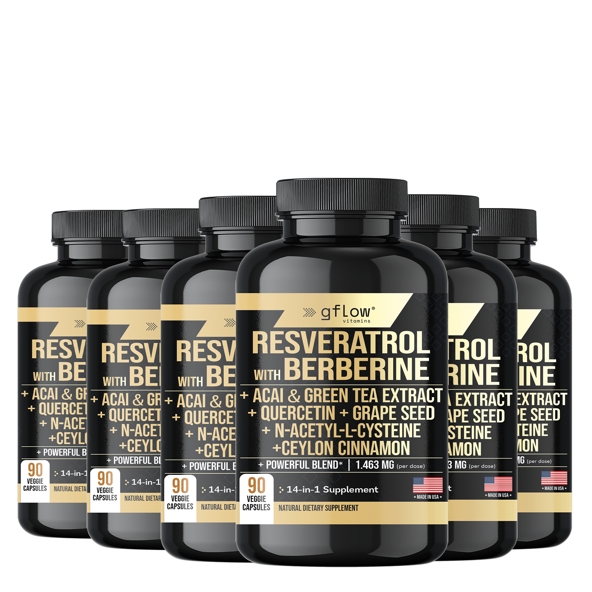 Resveratrol with Berberine Complex