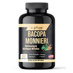 Bacopa Monnieri with Ginseng and Ginkgo Biloba